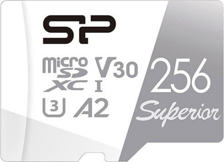 Silicon-Power Superior microSDXC SP256GBSTXDA2V20SP 256GB (с адаптером)