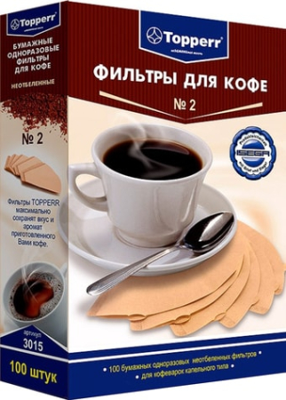 Фильтр для кофе Topperr №2 3015