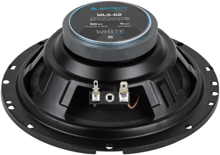 ASPECT АС WLS-62, White Line, 6,5"(16,5см), 2полосы, RMS/MAX 60/240 Вт, 4Ом, 90Гц-20кГц