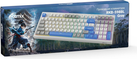RITMIX RKB-598BL Gray серый-голубой