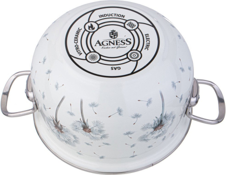 AGNESS 943-058 DANDELION со ст.крышкой 3,8л