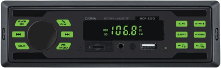 USB-магнитола Digma MCP-225G