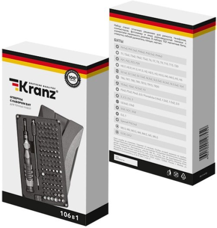 Kranz KR-12-4755 (106 предметов)