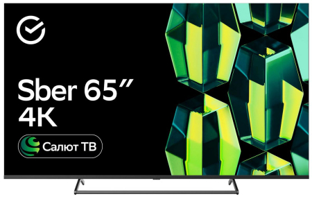 SBER SDX 65U4125B SMART TV безрамочный