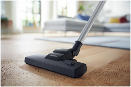 Пылесос PHILIPS Пылесос Capacity 1.3 л Noise 82 дБ белый / синий Weight 4.4 кг XB2023/01