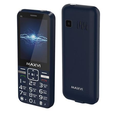 Мобильный телефон Maxvi P3 (синий)