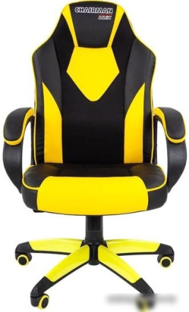 Кресло CHAIRMAN Game 17 (черный/желтый)