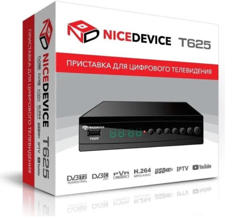 NICEDEVICE DVB-T2 T625 ВВ ВВ5637