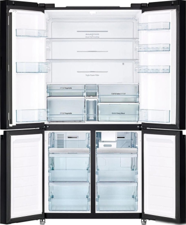 Четырёхдверный холодильник Hitachi R-WB720PUC1 GPW