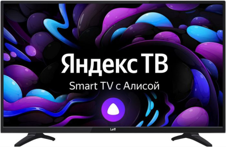 Телевизор LEFF 32H550T SMART Яндекс