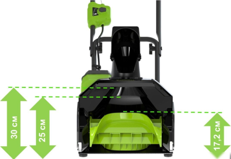 Снегоуборщик Greenworks G40ST40 2603607 (без АКБ)