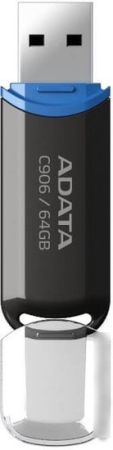 USB Flash A-Data C906 64GB (черный)