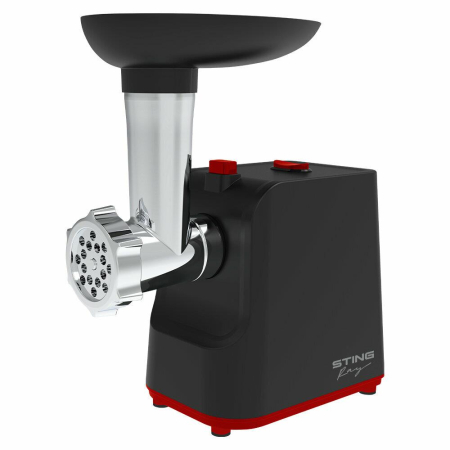 Мясорубка STINGRAY ST-MG2500B черный/красный (40686)
