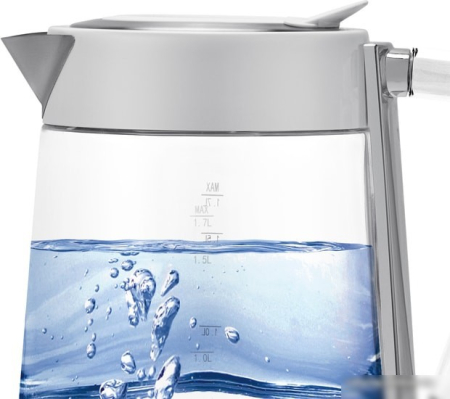 Электрочайник Polaris PWK 1715CGL Water Way Pro (белый)