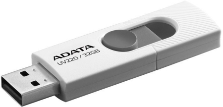 A-Data UV220 32GB (белый/серый)