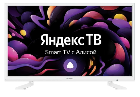 Телевизор YUNO ULX-24TCSW222 белый SMART TV