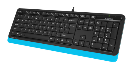 Клавиатура A4Tech Fstyler FK10 (черный/синий)