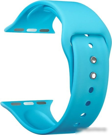 Ремешок Lyambda Altair для Apple Watch 38-40 мм (S/M и M/L, голубой)