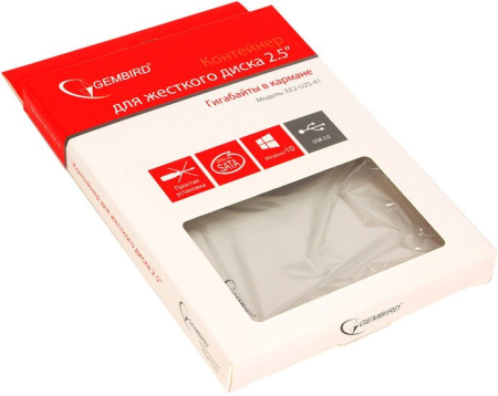 Gembird EE2-U2S-41 (серебристый)