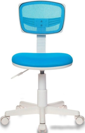 Детское кресло Бюрократ CH-W299 (голубой/белый) 