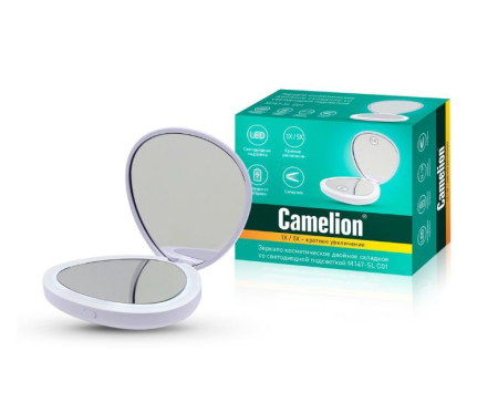 Косметическое зеркало Camelion M147-SL 13002