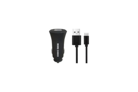 MORE CHOICE AC23 АЗУ 2USB 2.4A -Black