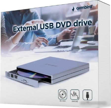 Gembird DVD-USB-02-SV