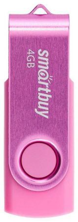 USB Flash SMARTBUY (SB004GB2TWP) UFD 2.0 004GB Twist Pink