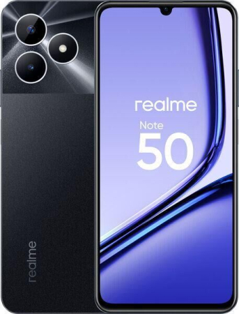 Смартфон Realme Note 50 4GB/128GB (полуночный черный)