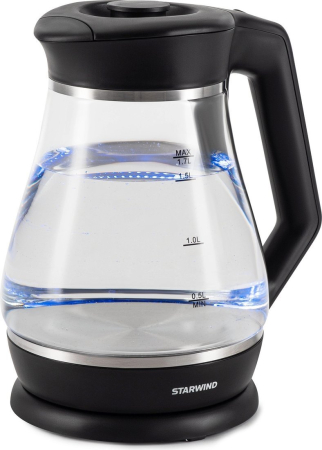 STARWIND SKS2035 1.7л. 2200Вт черный (стекло/пластик)