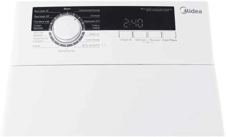 Стиральная машина с вертикальной загрузкой Midea MFE05W80B/W-RU