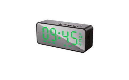 Настольные часы Soundmax SM-1520B (с зеленой индикацией)