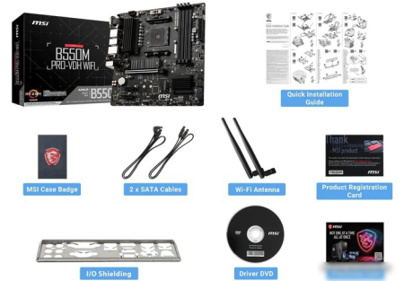 MSI B550M Pro-VDH WiFi