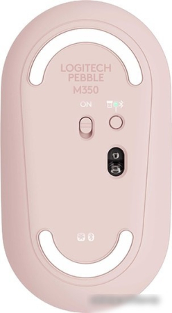 Мышь Logitech M350 Pebble (розовый)