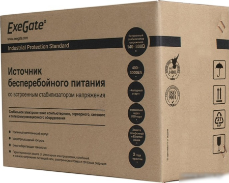 ExeGate SpecialPro UNB-650.LED.AVR.C13.RJ.USB