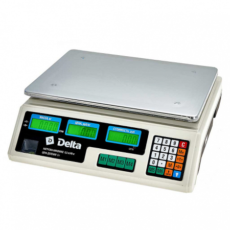 DELTA ТВН-40 Весы торговые до 40кг/5г
