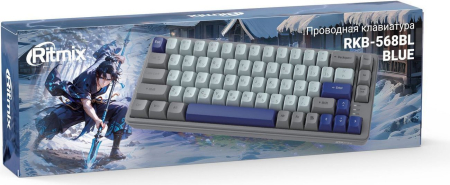 RITMIX RKB-568BL Blue голубой-серый