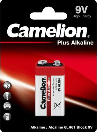 Батарейка Camelion 6LR61 Plus Alkaline BL-1 6LR61-BP1 1 шт