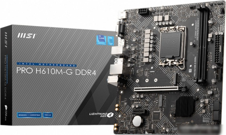 MSI PRO H610M-G DDR4
