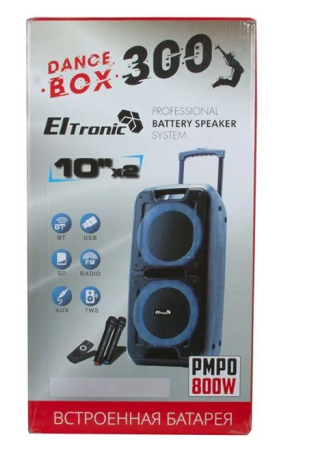 Колонка для вечеринок Eltronic 20-14 Dance Box 300