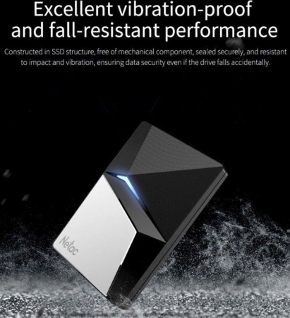Внешний накопитель Netac Z7S 120GB NT01Z7S-120G-32BK