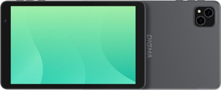 DIGMA 8" G8 3/32Gb SC9863A Dark Grey (DA6B8P02)