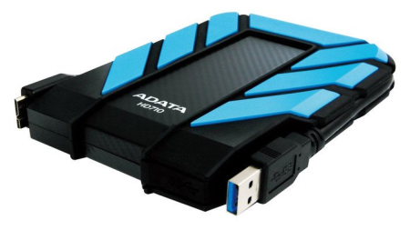 Внешний жесткий диск A-Data DashDrive Durable HD710 1TB Blue (AHD710-1TU3-CBL)