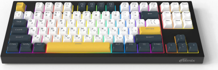 RITMIX RKB-587BL синий-белый-оранжевый