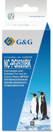 G&G GG-NC-PGI520BK (аналог Canon NC-PGI520BK)