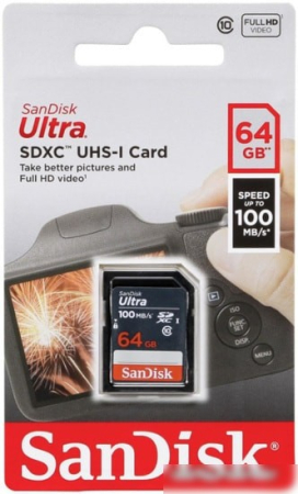 SanDisk Ultra SDXC SDSDUNR-064G-GN3IN 64GB