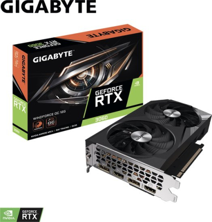 Gigabyte GeForce RTX 3060 Windforce OC 12G GV-N3060WF2OC-12GD