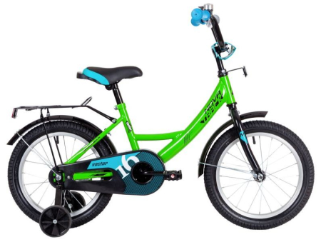 Детский велосипед Novatrack Vector 16 2022 163VECTOR.GN22 (зеленый)