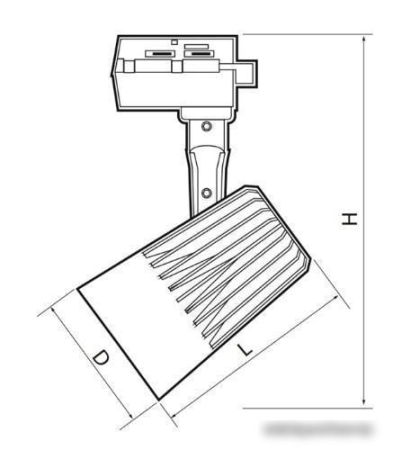 JAZZway PTR 0130-2 30W 4000K 24 град белый