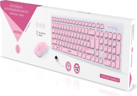 SMARTBUY SBC-250288AG-WP бело-розовый
